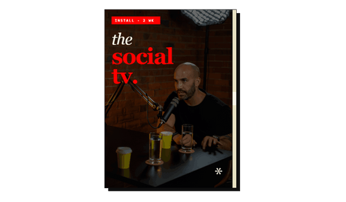 Social TV Show Setup Session