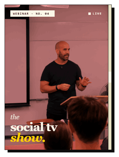 Social TV Show Webinar