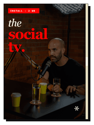 Social TV Show Install